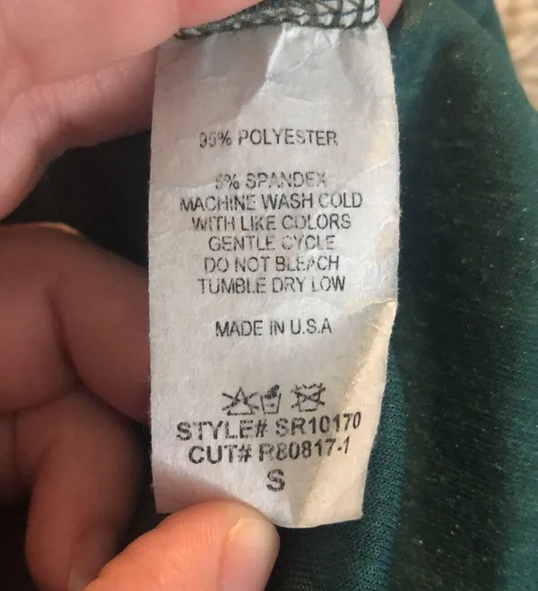 🎉4 for $20 A3 Design Green Velvet Bodysuit, size small - Image 6