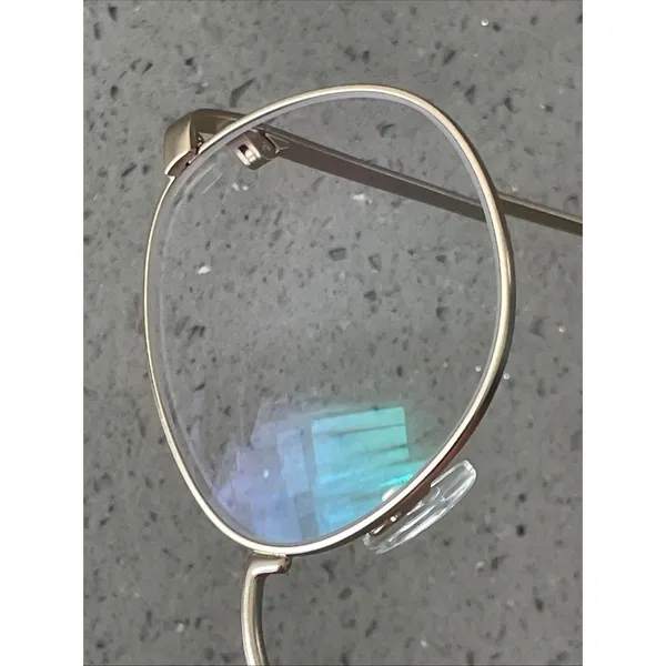 Eyebuydirect St Michel S 48-19-140 C4 Gold Metal Eyeglasses FRAMES ONLY Round - Image 12