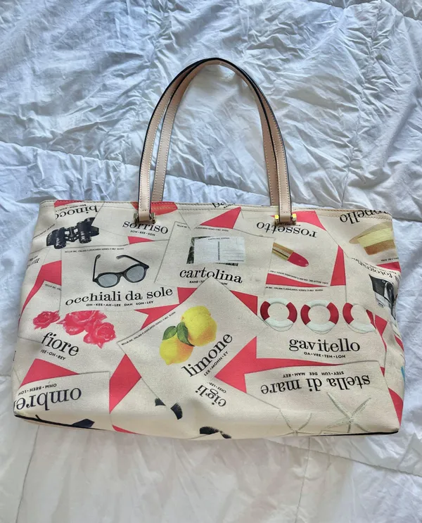 Kate Spade Italian postcards Bag - Image 3