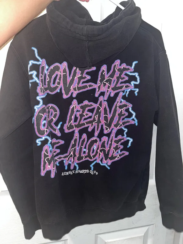 Lonely hearts club graphic hoodie - Image 4
