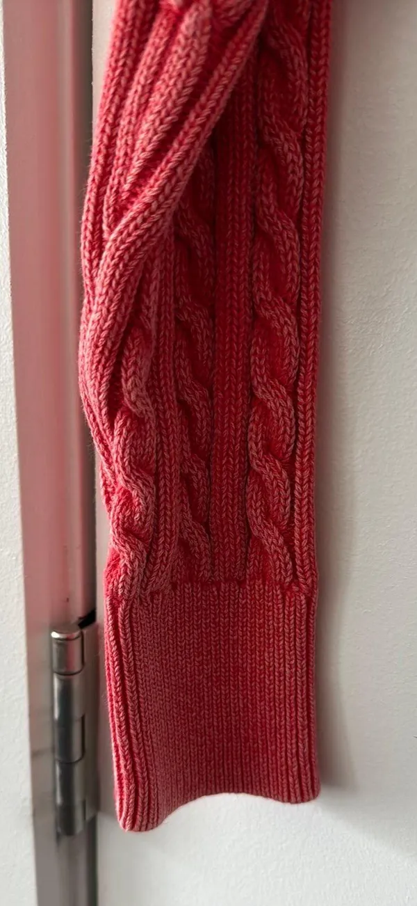 Aerie cropped cable knit sweater - Image 5