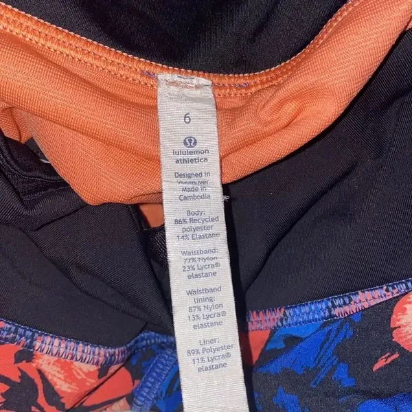 ✨ Lululemon Speed Short
Paint Storm Harbor Blue Multi / Black✨ - Image 9