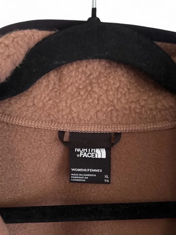 The North Face Women’s Koian High Pile Fleece Jacket Full Zip in Latte Size XL - Image 6