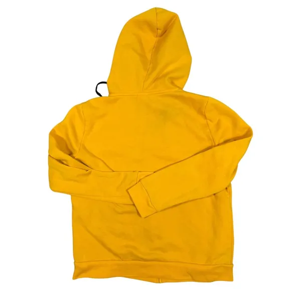 PINK Victoria's Secret Hoodie Women Large Yellow Full Zip Logo Sweatshirt - Image 12