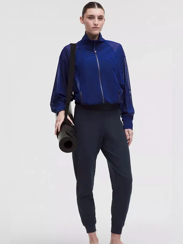 Lululemon Align High-Rise Jogger Sz 0 (XXS) Navy Pockets Stretch Athleisure - Image 2