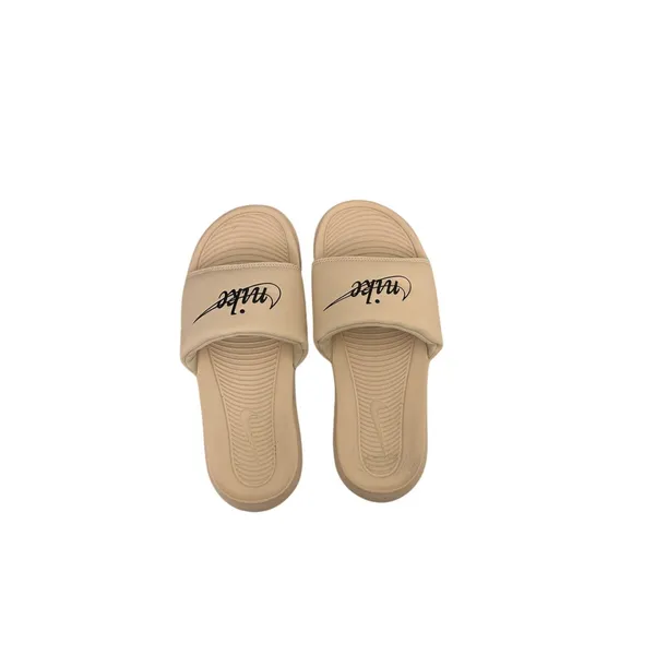 Nike Sandals Victori One Slip On Slides Tan Sandrift Black Size Women's 6 - Image 4