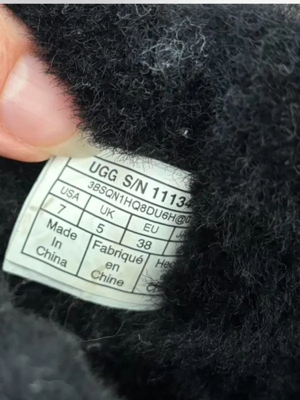 Ugg Classic Mini Snow Leopard Black 7 - Image 8