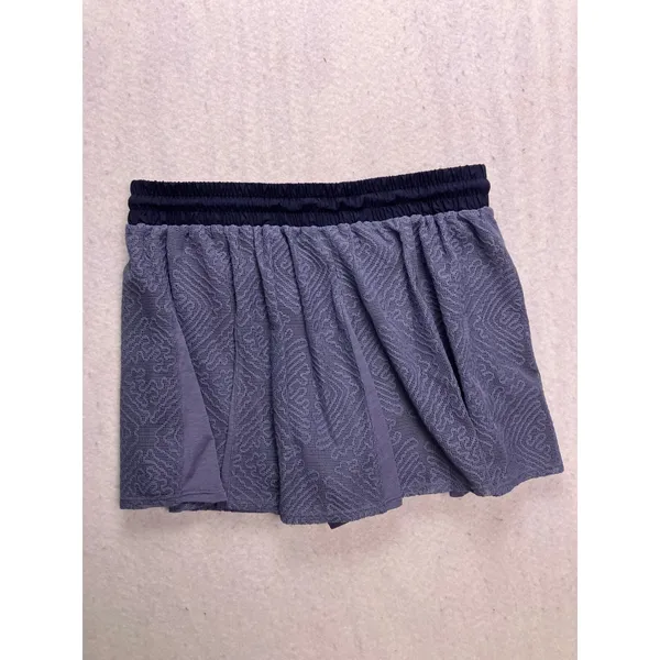 FP Movement Good Sport Skort Women Medium nightshade Blue Lace Activewear Shorts - Image 6