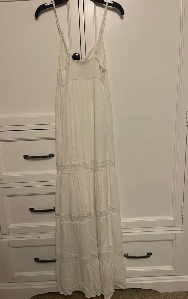 White Maxi Dress Arizona - Image 2