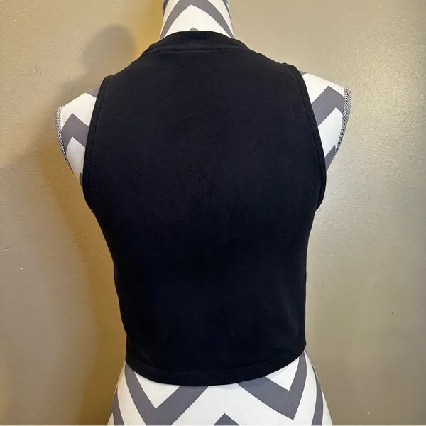 Adidas cropped fitted medium tee - Image 2