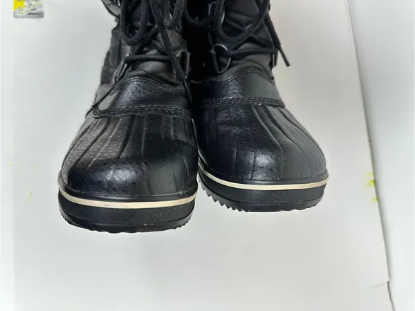 Sorel Tofino II Womens Size 10 Black Waterproof Faux Fur Snow Boots NL2332-010 - Image 6
