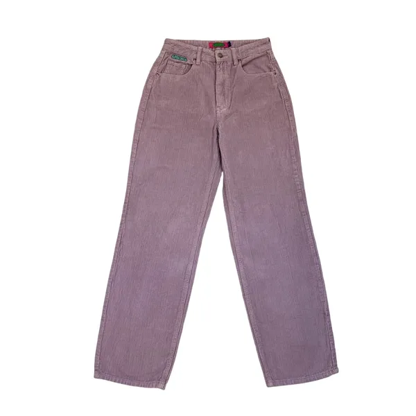Empyre Y2K 90s Pants Baggy Corduroy Purple Wide Leg Pants Size Women's 1 - Image 2