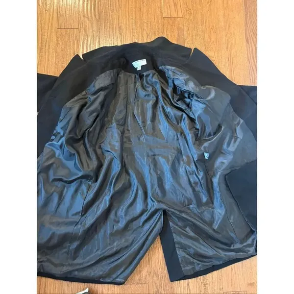 Anne Klein wool cashmere blend notch collar peacoat XL/16 - Image 8