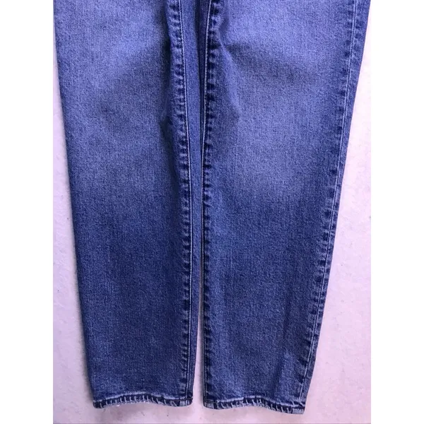 Madewell‎ The Momjean Women 26 Blue Excellent High Rise Tapered Leg Denim Jeans - Image 8
