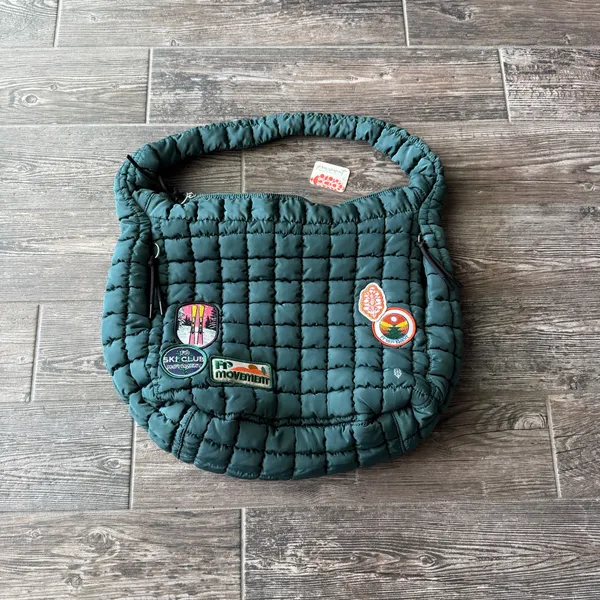 FP Movement Quilted Shoulder Bag with Patches - Image 2