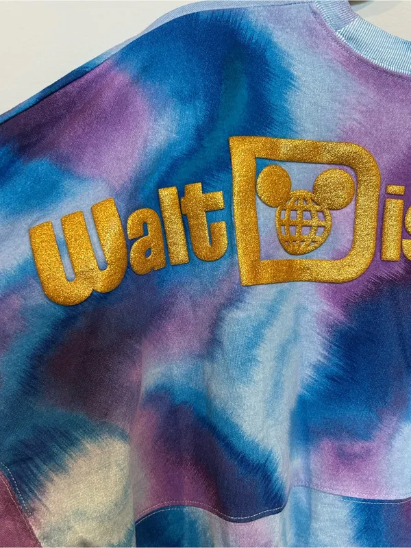 Walt Disney World 50th Anniversary Spirit Jersey Tie-Dye Mickey & Minnie Large - Image 6