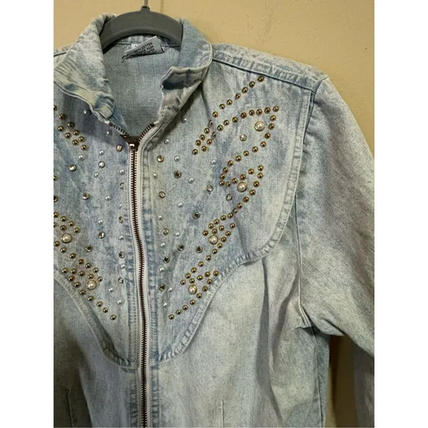 Vintage Rio 80’s jacket Blue - Image 4