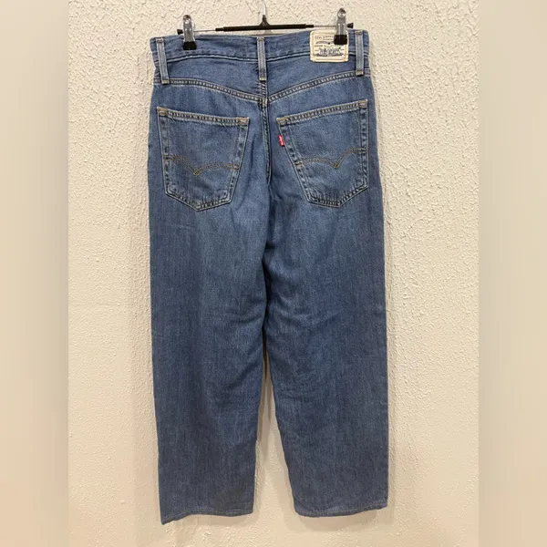 Levi's Premium Baggy High Waisted Dad Jeans Women’s 25 Y2K - Image 2