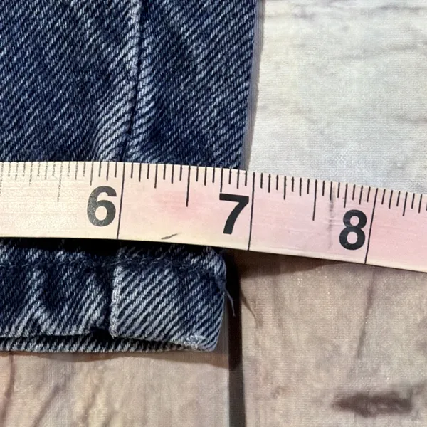 Vintage Roper Womens Jeans High Rise Bareback Button Fly‎ Western Sz 11/12 80's - Image 10