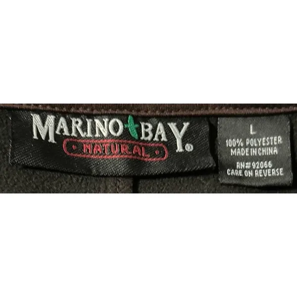 Marino Bay Natural Women's‎ Brown Teal Plaid Lightweight Jacket Size L - Image 4