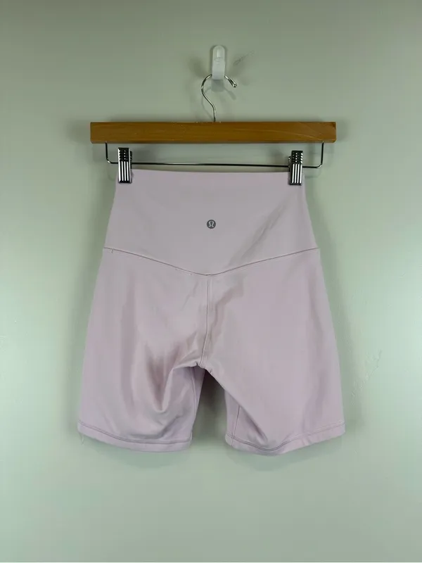 Lululemon Align High-Rise Short 6" Pink Women's Size 4 W7CK4S - Image 2