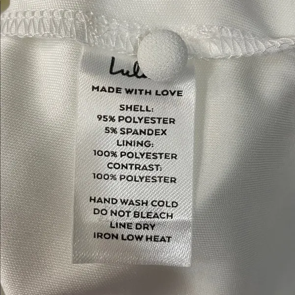 Lulus CONFIDENT CUTIE WHITE TIE BACK SLEEVELESS MINI DRESS - Image 7