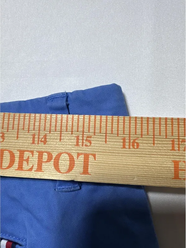 Tommy Hilfiger Women's Blue Chino Shorts Size 8 Classic Casual - Image 4