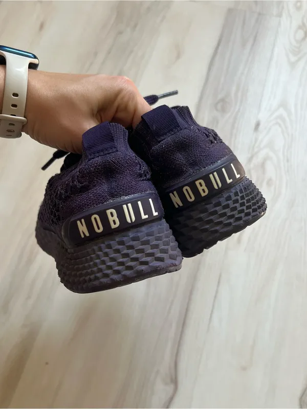 Dark purple NoBull sneakers size 8 - Image 4