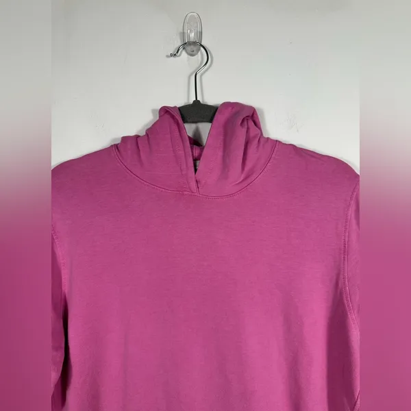 Peter Millar Hoodie Women’s Medium Pink Pullover Sweatshirt Athletic Golf Casual - Image 4