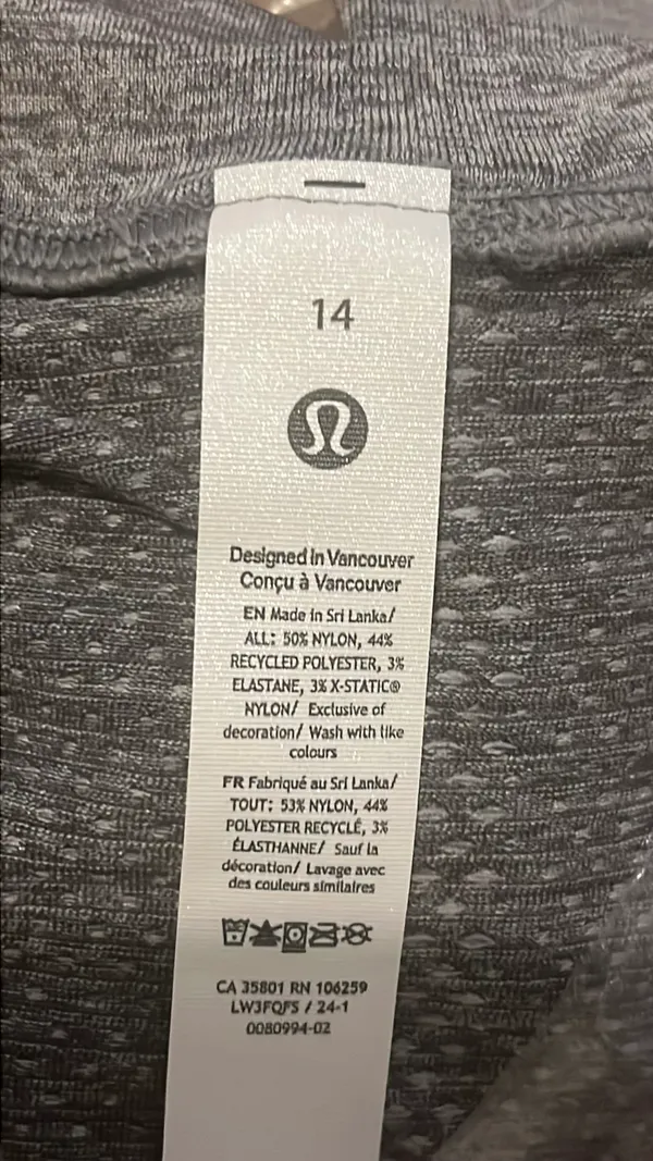 Lululemon Swiftly Tech Long Sleeve Shirt 2.0 Race Length - Image 3