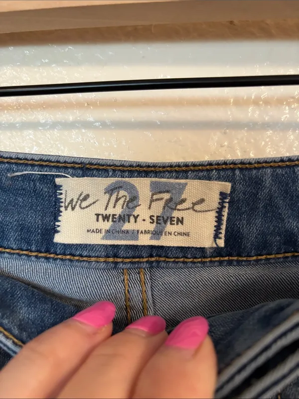FREE PEOPLE We The Free Just Float on Flare Bell Bottoms Jeans - Image 5
