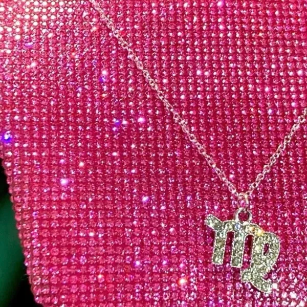 Virgo Necklace Sterling Silver 925 Zodiac Sign - Image 4