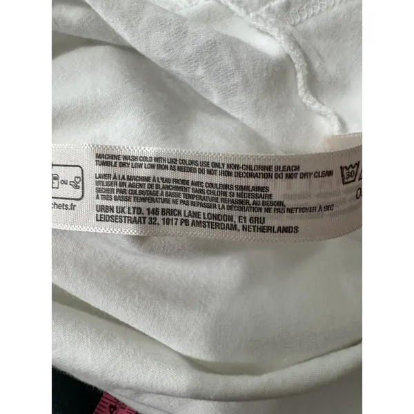 Free People FP Beach Harem Pants Drawstring White Women's Size Large - Image 11