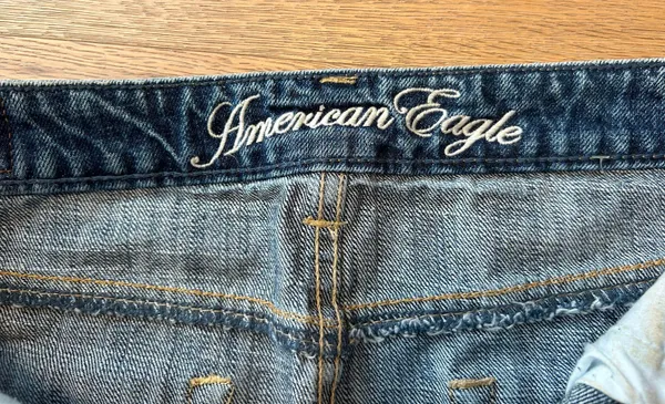 American Eagle Vintage jean skirt size 6 - Image 6