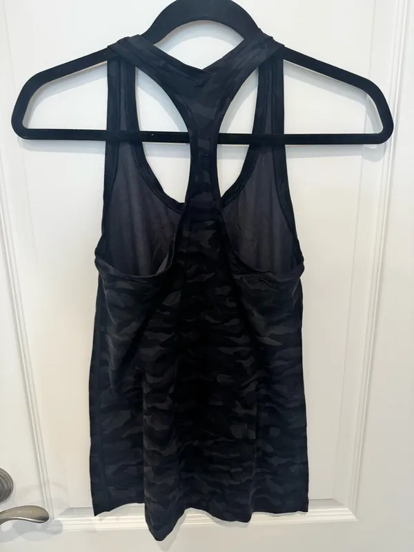 Camo Tank Top Black Size M - Image 2