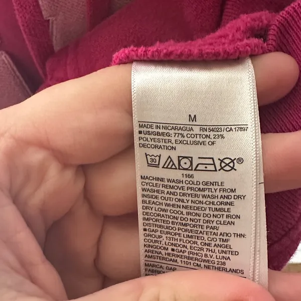 GAP Bold pink women’s size large Hoodie - Image 16