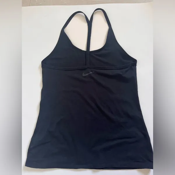Nike Dri Fit stretchy tank top Medium - Image 2