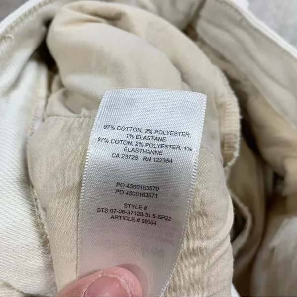 Aritzia Wilfred Modern Supply Twill Cargo Pants High Waisted in Gd Birch Size 0 - Image 14