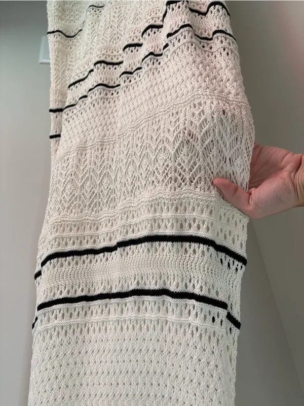 Abercrombie and Fitch Crochet Maxi Dress size Small - Image 5
