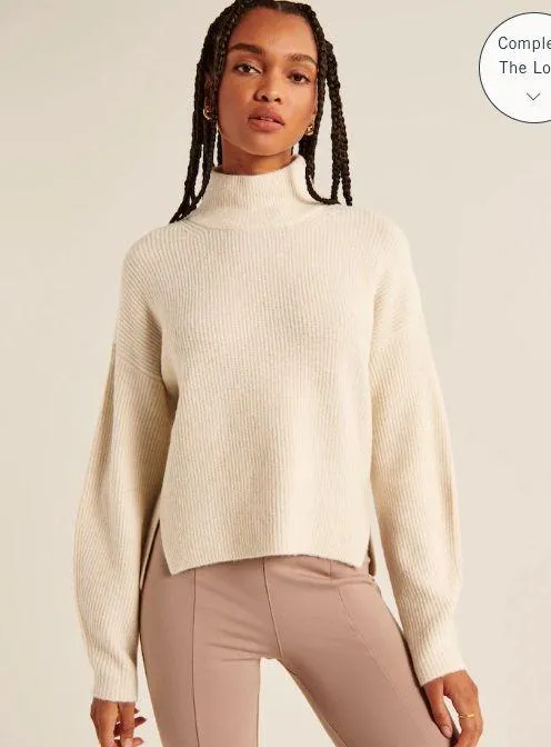 Abercrombie Classic Easy Turtleneck Sweater - Image 2