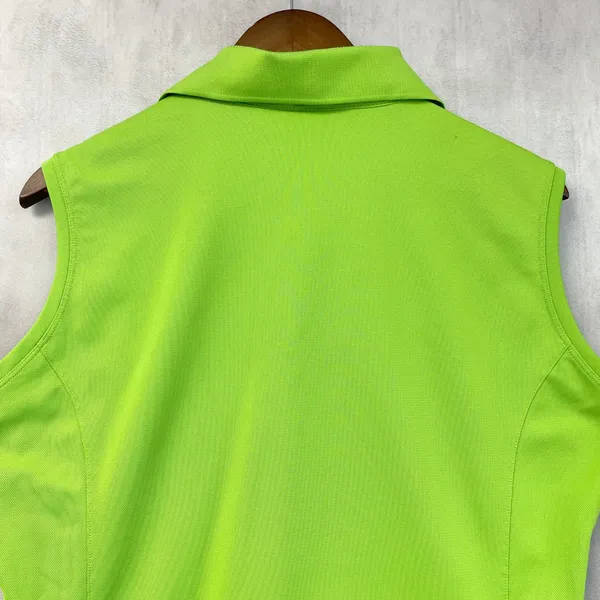 Nike Womens Golf Dri Fit Sleeveless Polo Size XL Sporty Preppy Active Tennis - Image 7