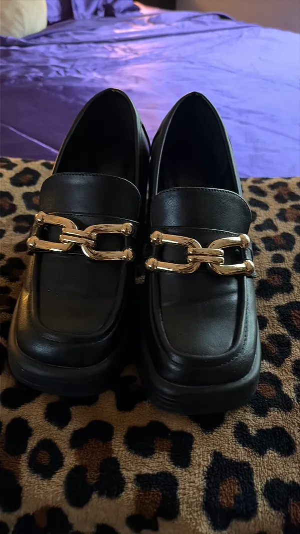 JustFab Chunky Heel oxfords - Image 6