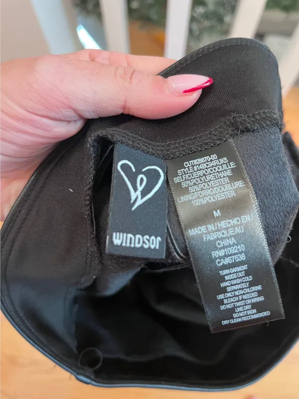 Windsor Suede Skirt Black Faux Mini - Image 5