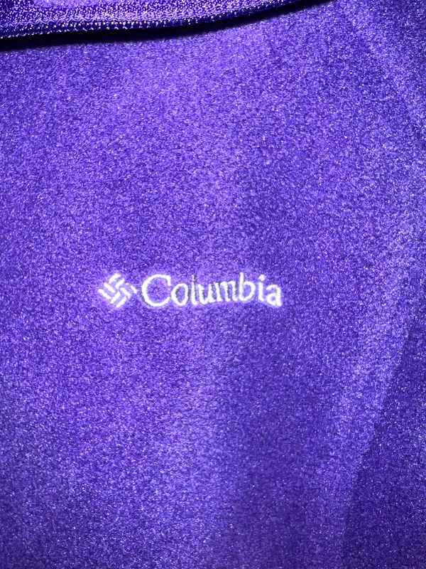 Women’s Purple Fleece Zip Up Jacket - Image 3