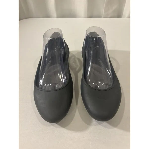 Crocs Laura Ballet Flats Shoes Women's Black Comfort Slip Size‎ 10 - Image 2