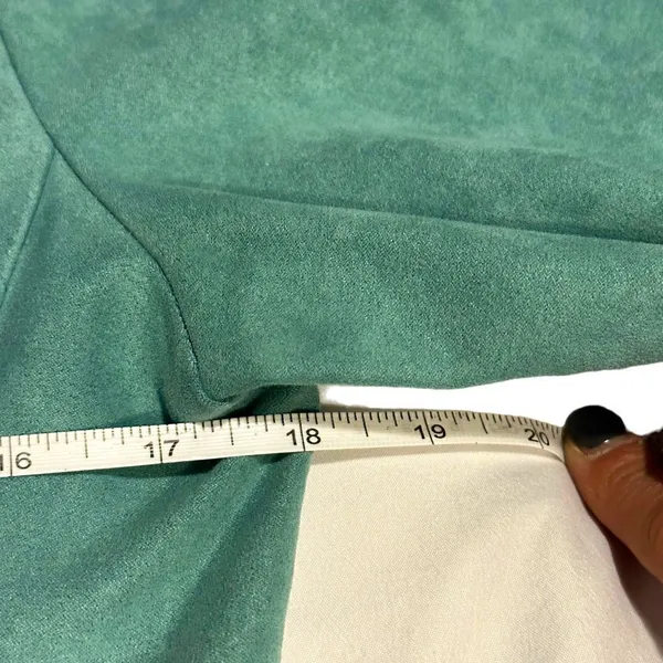 Vintage Dress Barn Aqua Jacket Size 8 - Image 8