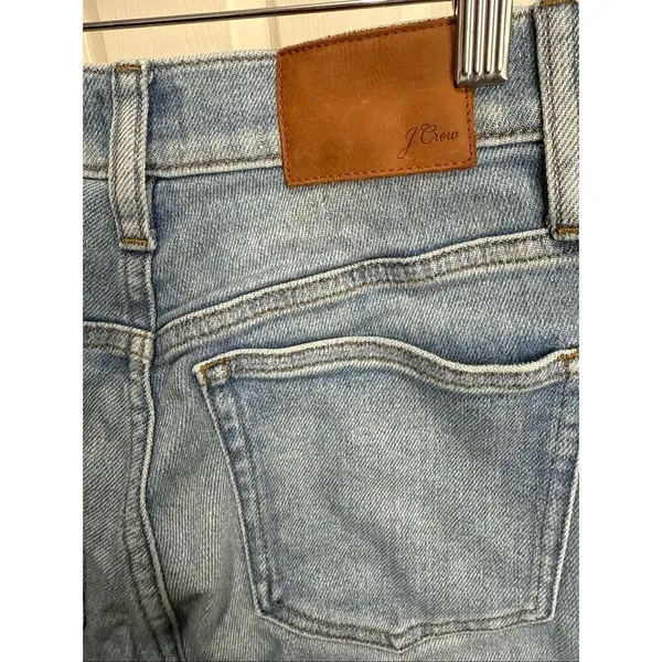J Crew curvy full length demi boot jeans 28 Blue - Image 6