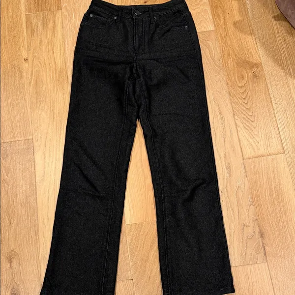 Z Supply Women's‎ Black Straight Leg Jeans 24 - Image 2