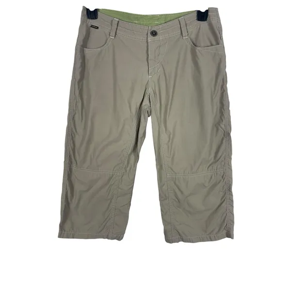 Kuhl KuhlDry Capri Pants Women’s Size 8 Tan Hiking Gorpcore Outdoor Y2K - Image 13