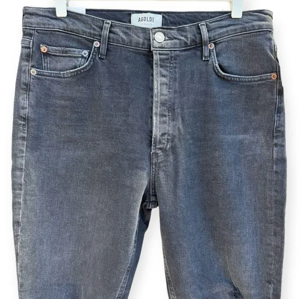 AGOLDE Nico High Rise Slim Fit Jeans - Image 2